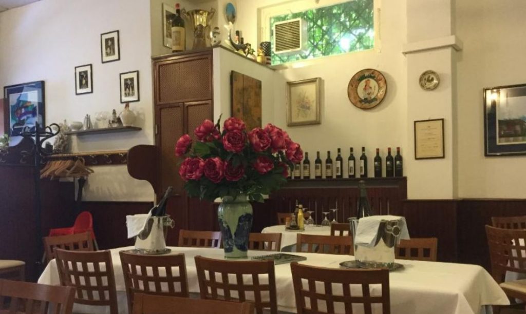 dog-friendly Italian restaurant Santa Maragrita Ligure